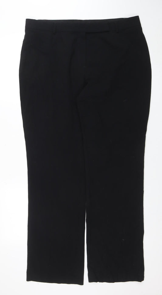 Marks and Spencer Men's Black Classic Fit Dress Pants Size 18 Long