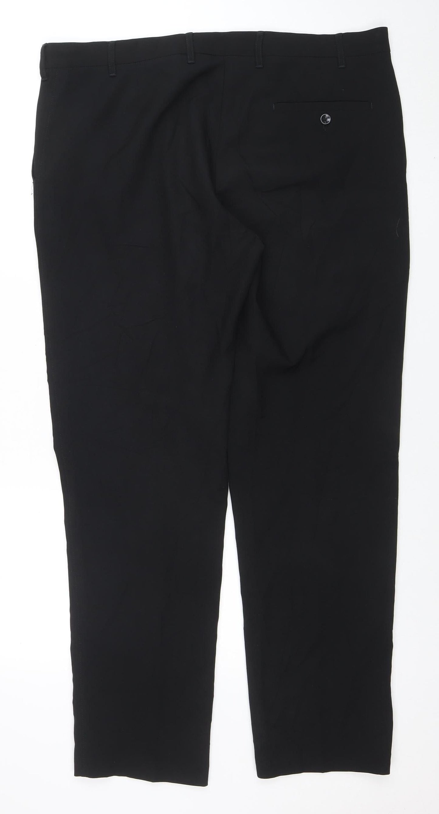 Marks and Spencer Men's Black Slim Fit Dress Pants 38x31