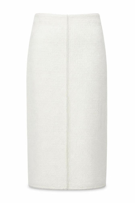 Marks & Spencer Women’s Ivory Knit Midi Pencil Skirt Size 14