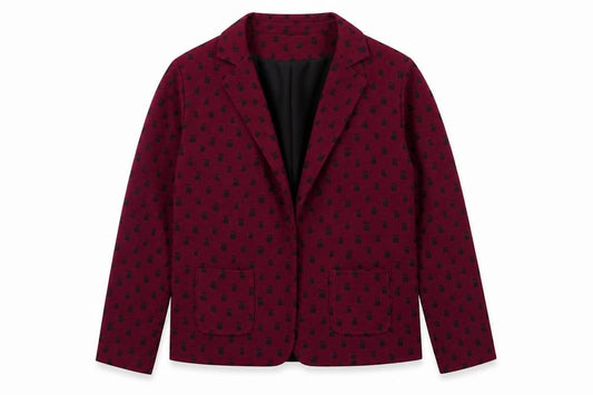 Atmosphere Women’s Red Animal Print Polyester Blazer Size 14