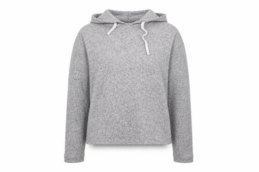 Hollister Women’s Grey Hooded Pullover Hoodie Size S Viscose Blend