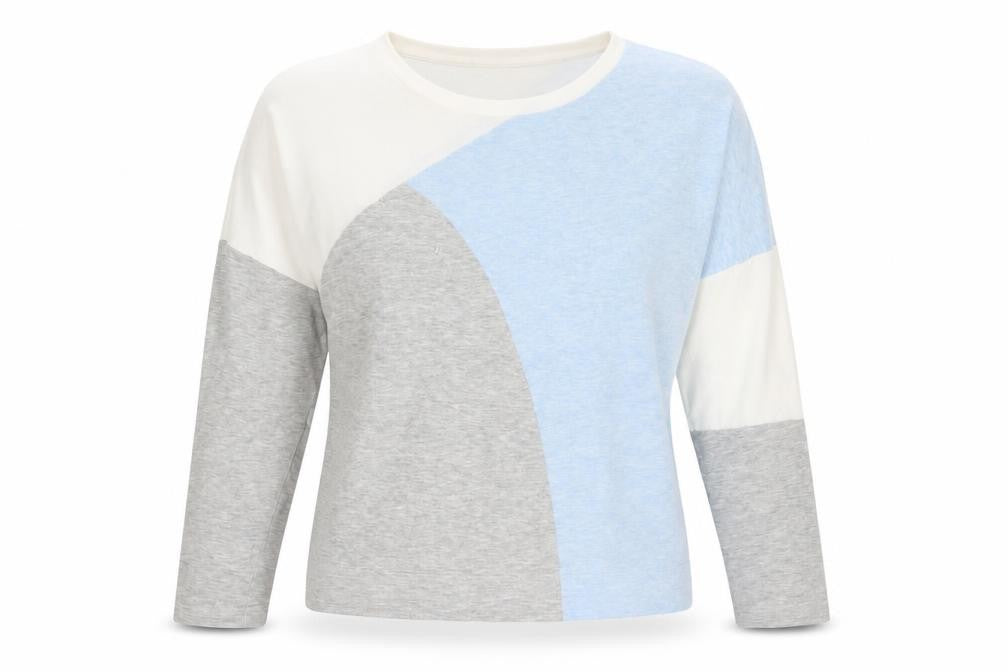 Phase Eight Womens Multicoloured L Relaxed Crew Neck Pullover Jumper