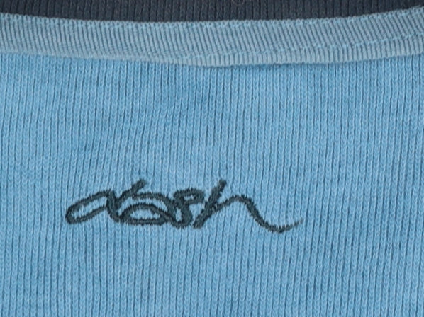 Dash Women Blue Size 10 Full Zip Cotton Hoodie Sweatshirt