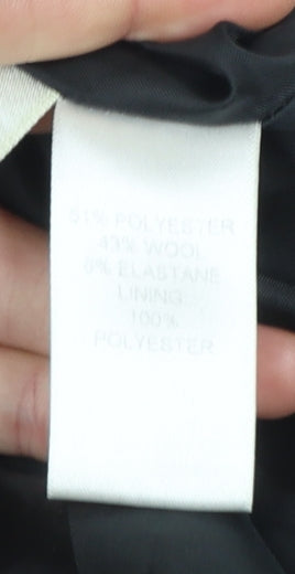 Viyella Women’s Black Wool Blend Dress Pants Size 14