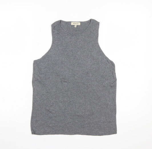 Albaray Women's Grey Knit Sleeveless Tank Top Size 16
