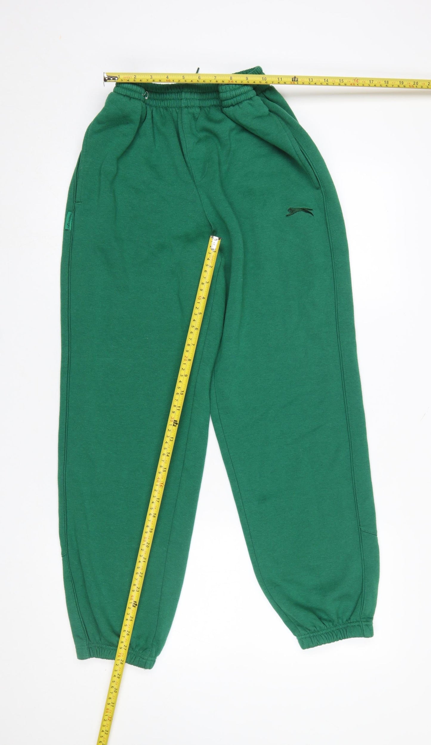 Slazenger Women's Green M Sweatpants with Elastic Waist