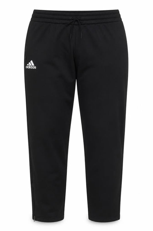 Adidas Womens Black Jogger Trousers Size L Polyester Sportswear