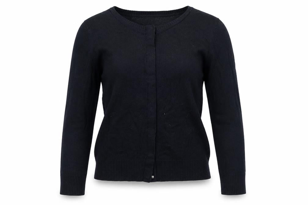 Great Plains Women's Black Knit Cotton Cardigan S