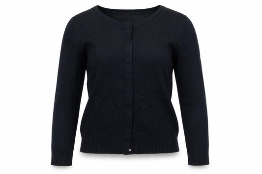Great Plains Women's Black Knit Cotton Cardigan S