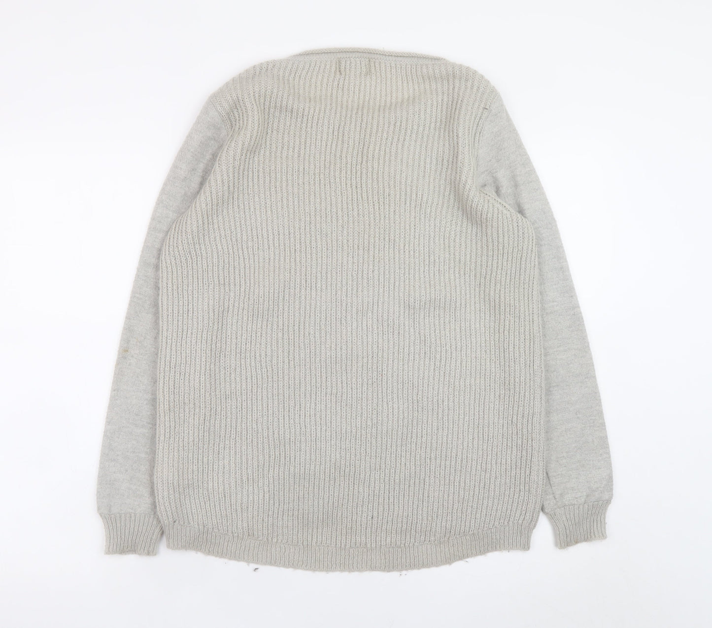 Mint Velvet Women’s Grey Sequin Knit Jumper Size 12