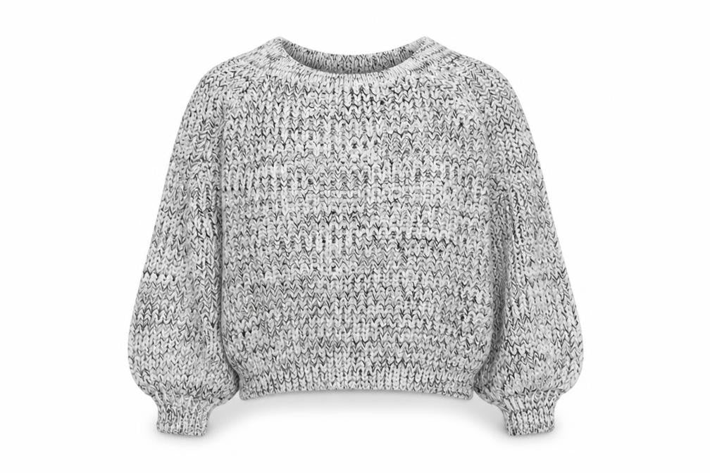 New Look Women's Grey Chunky Knit Pullover Jumper Size M