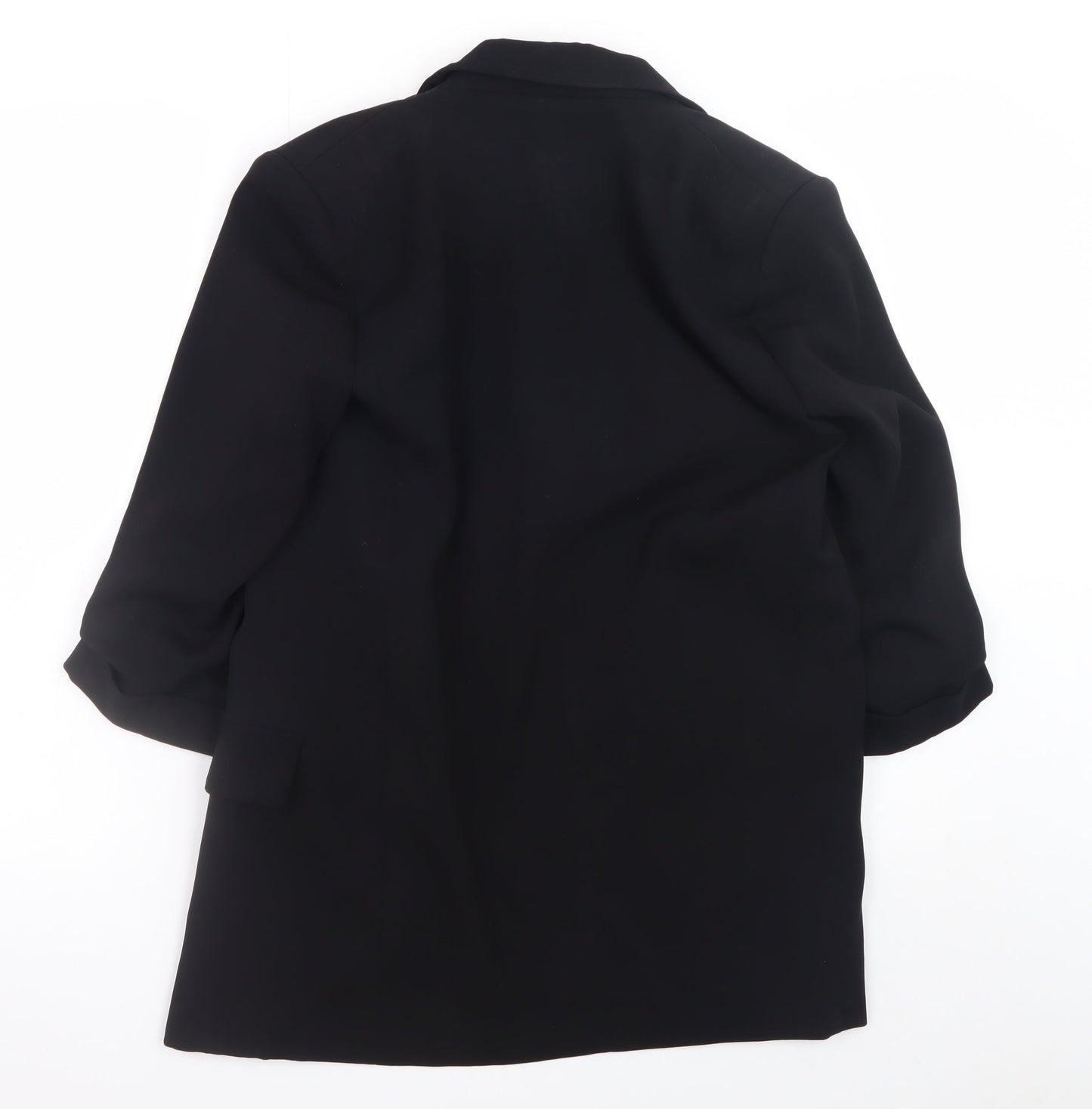 Zara Women's Black XS Classic Mid-Length Blazer Jacket