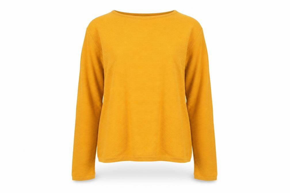 Jack & Jones Unisex Yellow Cotton Crew Neck Jumper Medium