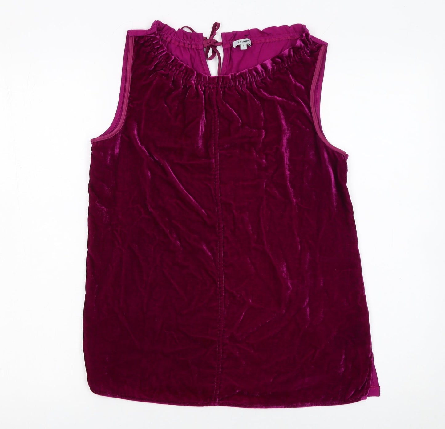 Jigsaw Women’s Purple Velvet Camisole Tank Top Size S