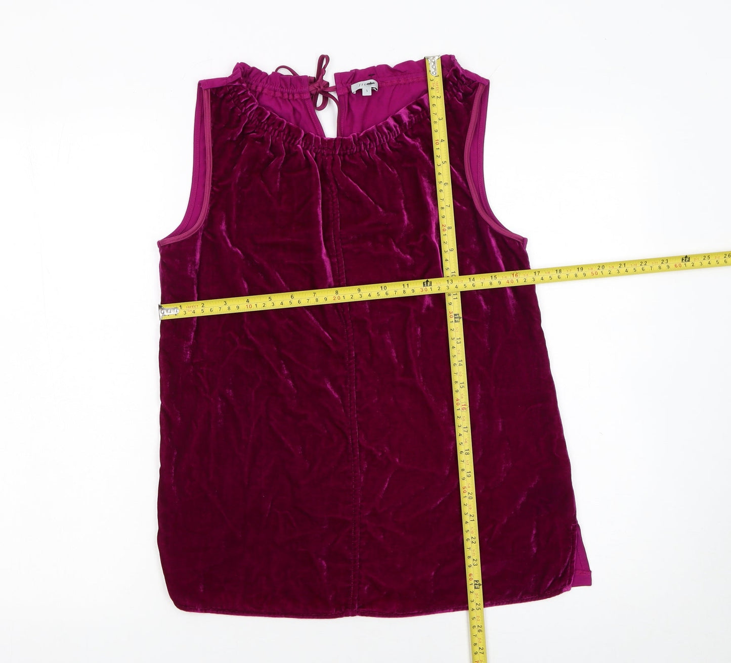 Jigsaw Women’s Purple Velvet Camisole Tank Top Size S