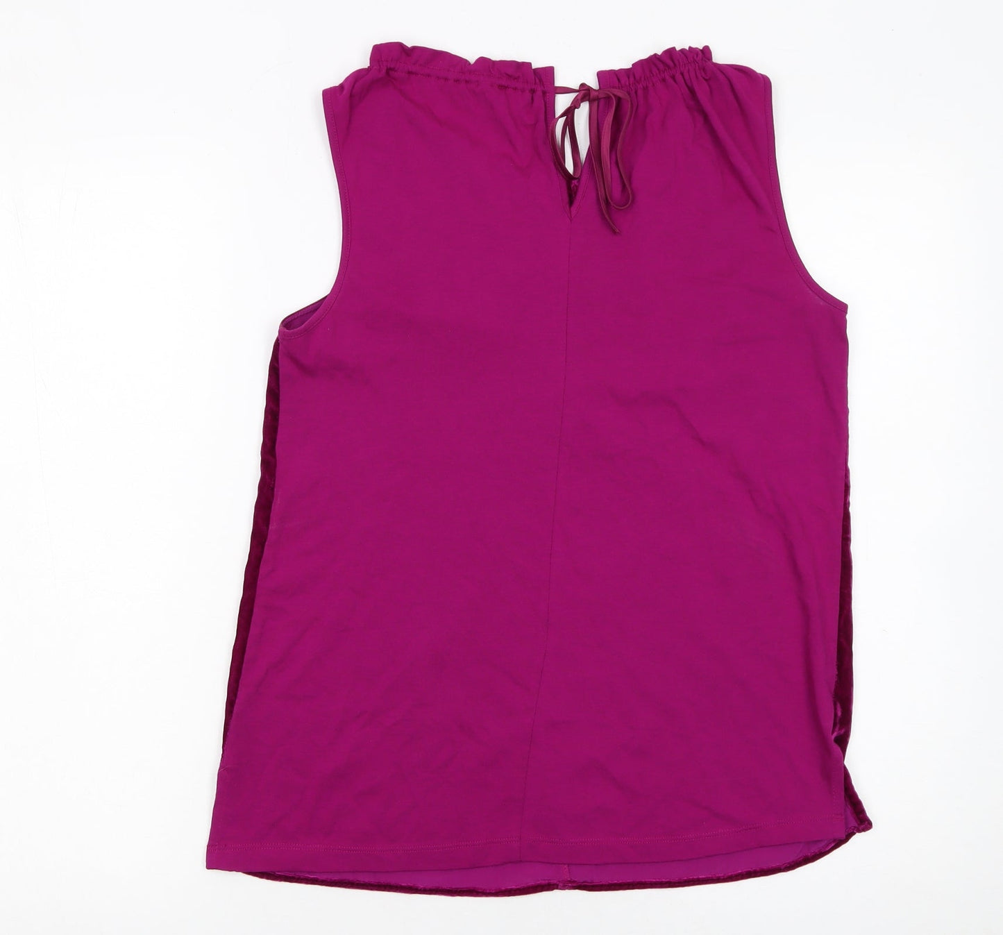 Jigsaw Women’s Purple Velvet Camisole Tank Top Size S