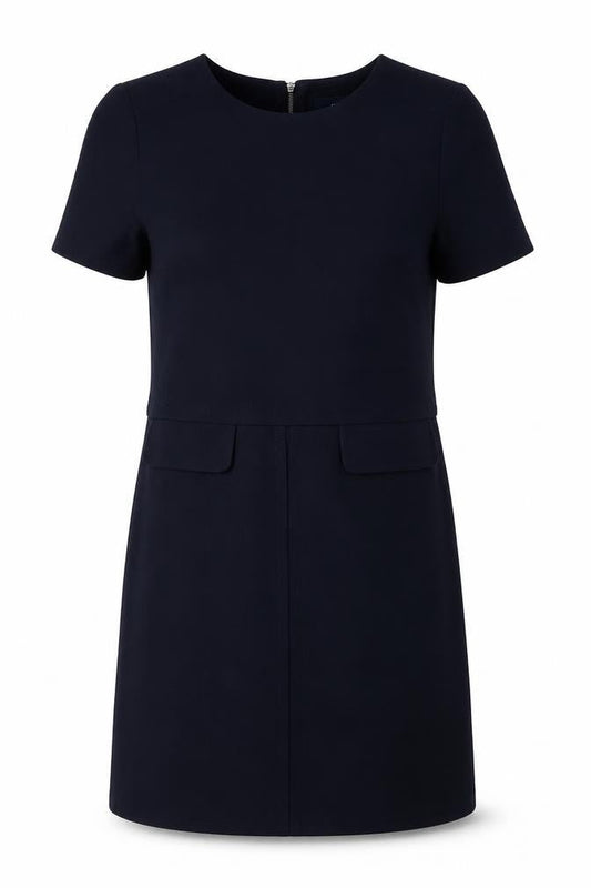 Next Women’s Black Short Sleeve Shift Dress Size 8