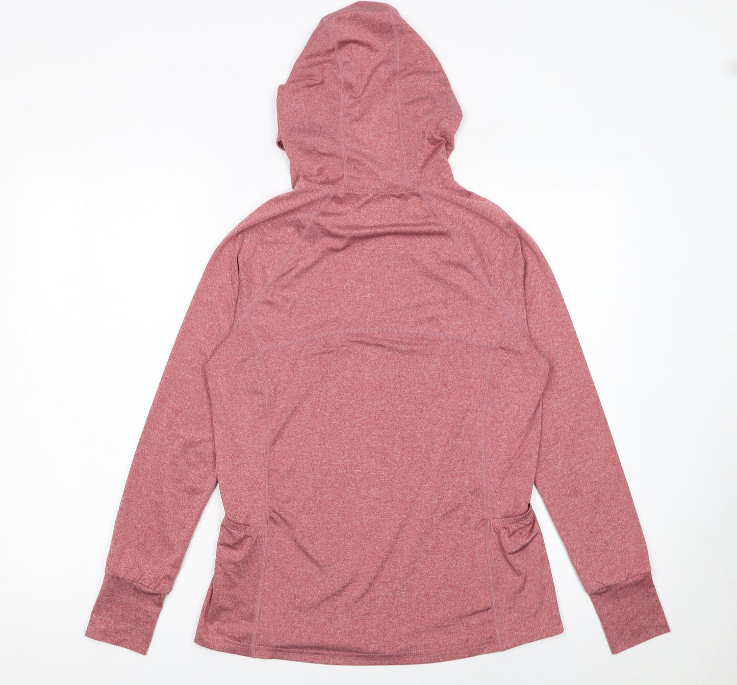 Sykooria Women's Pink Full Zip Hooded Sweatshirt Size M