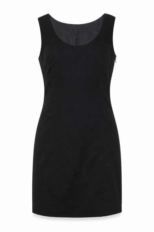 Dorothy Perkins Women's Black Sleeveless Sheath Work Dress Size 10