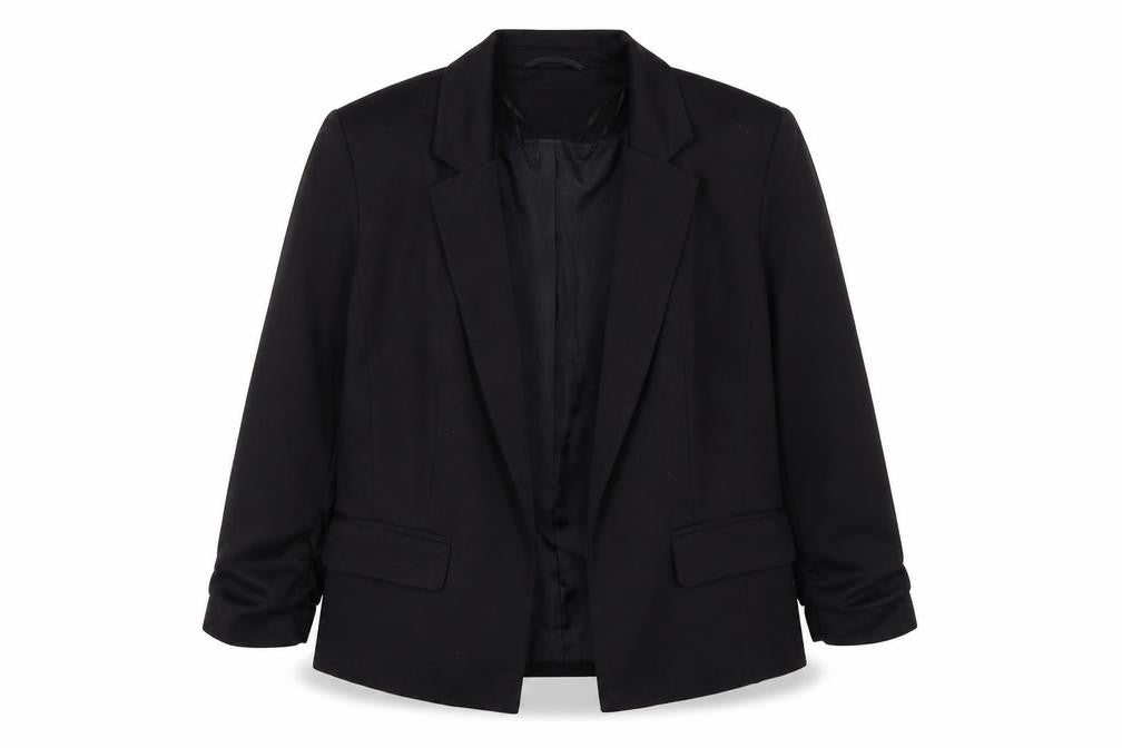 Miss Selfridge Women Black Size 10 Classic Blazer Jacket