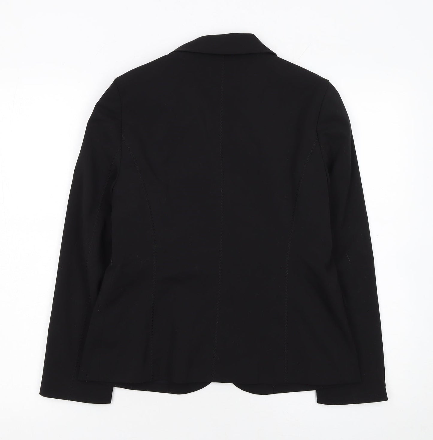 Covington Women Black Petite 4P Stretch Blazer Jacket