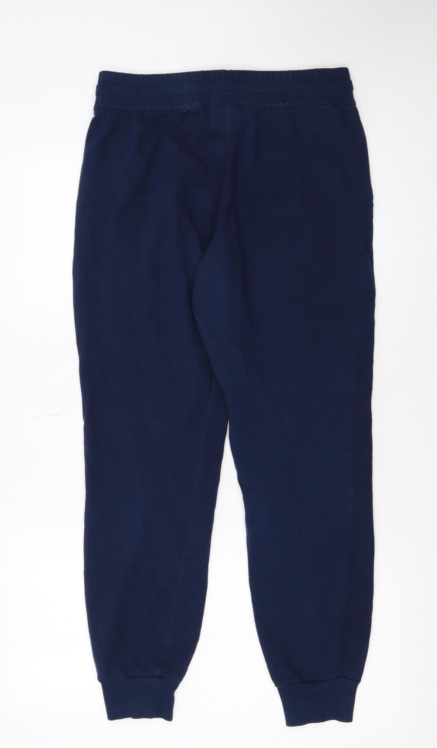 Reebok Women's Blue Jogger Sweatpants Size S Cotton Blend Tapered Fit