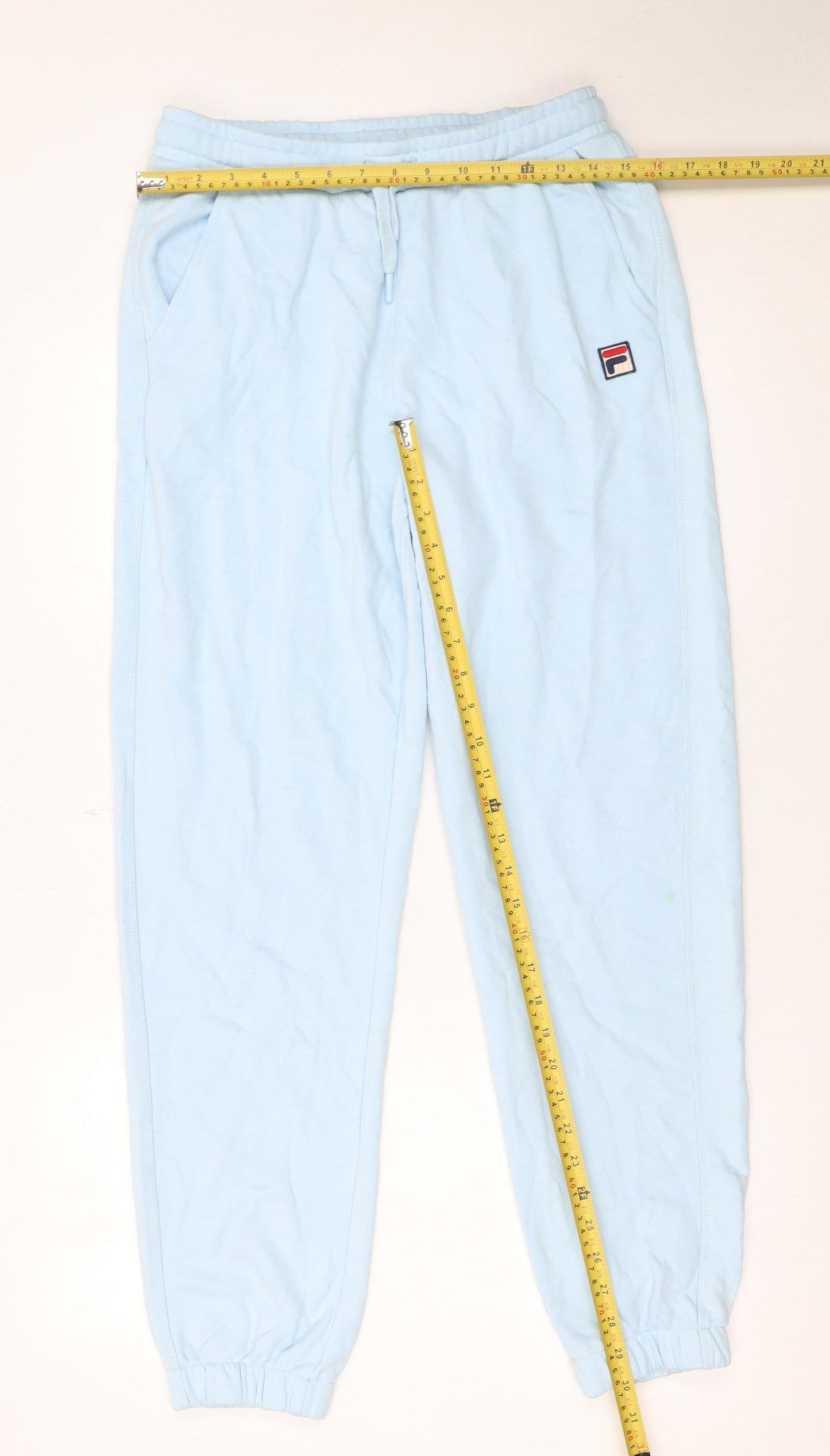 FILA Men's Blue Regular Fit Jogger Sweatpants Size S