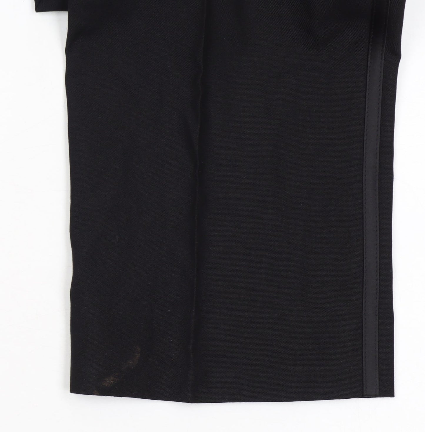Next Men's Black Dress Pants 38W 31L Straight Leg Formal Trousers