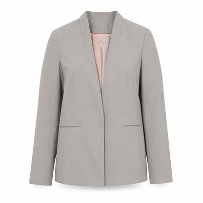 Next Women Beige Tailored Suit Jacket Size 16 Regular Lined Blazer