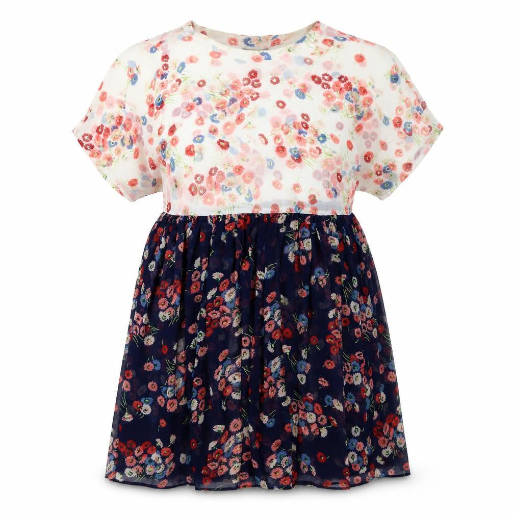 ASOS Women’s Multicoloured Floral Fit & Flare Knee Dress Size 10