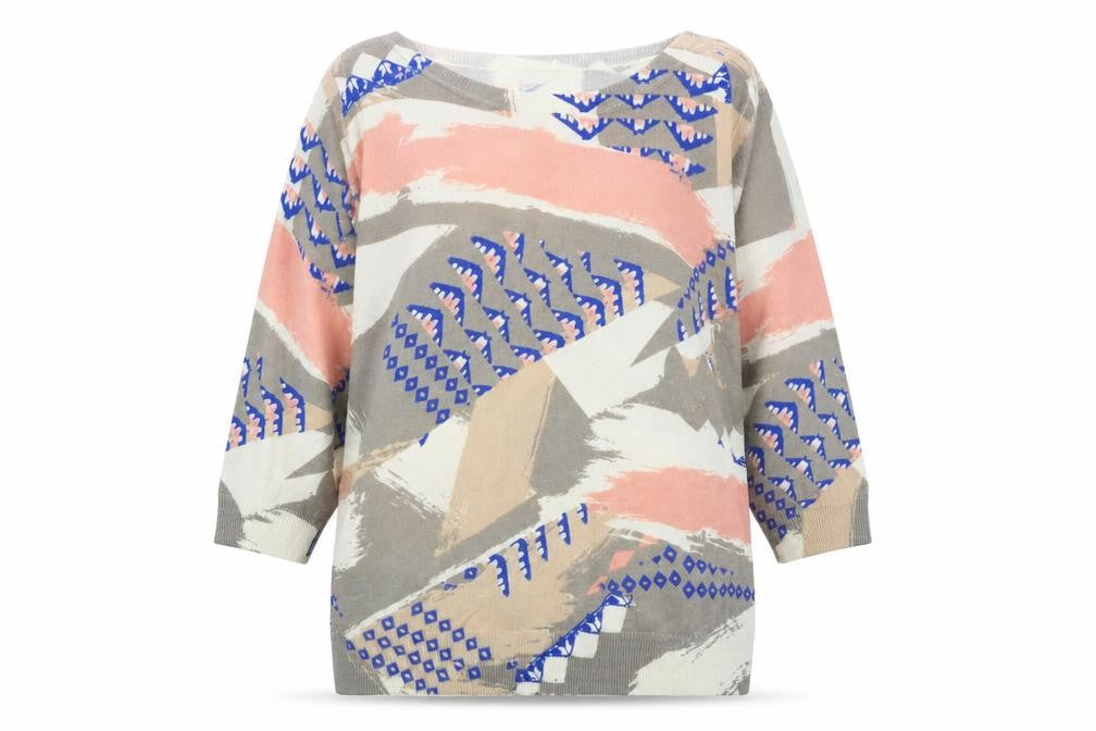 Marks & Spencer Women’s Multicoloured Size 16 Crew Neck Acrylic Jumper