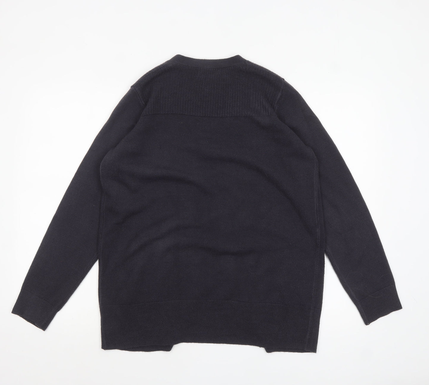 Marks and Spencer Women’s Black Knit Long Sleeve Cardigan M
