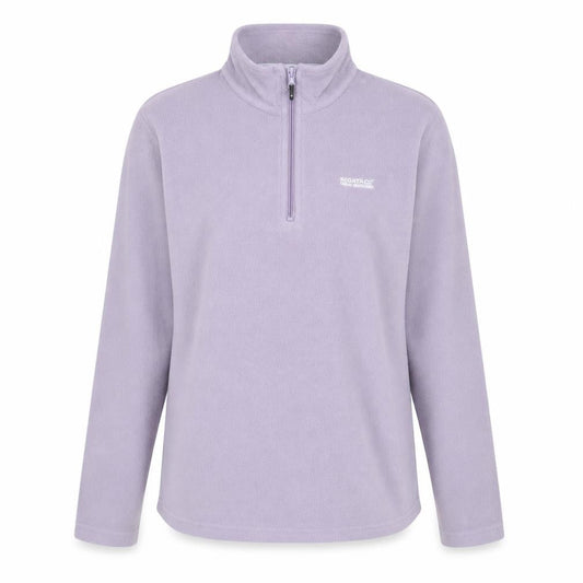 Regatta Great Outdoors Women’s Lilac 1/2 Zip Fleece Sweatshirt UK 10