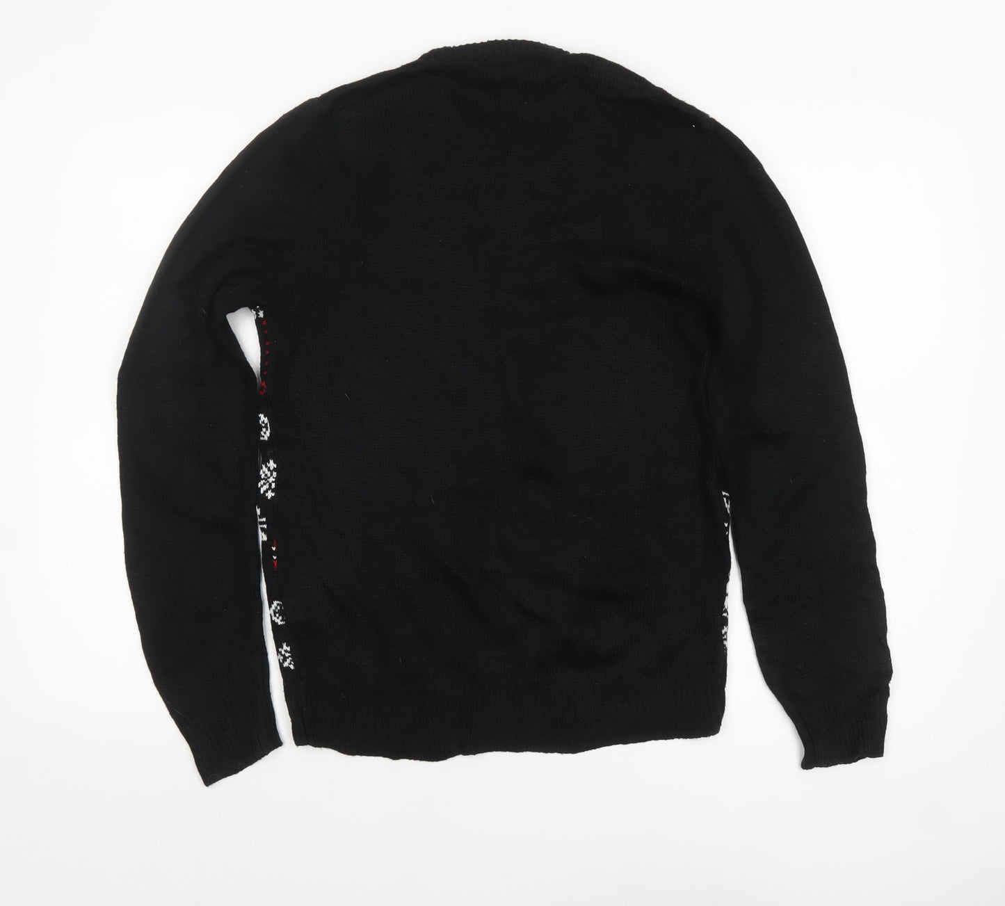 Star Wars Men's Black XS Christmas Darth Vader Jumper