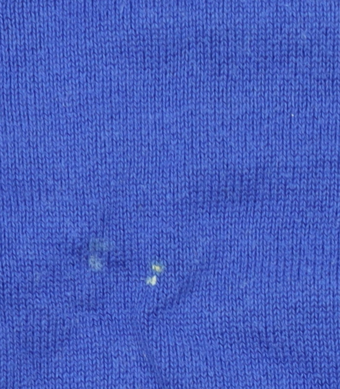 Polo Ralph Lauren Men's Blue Argyle V-Neck Cotton Jumper XL