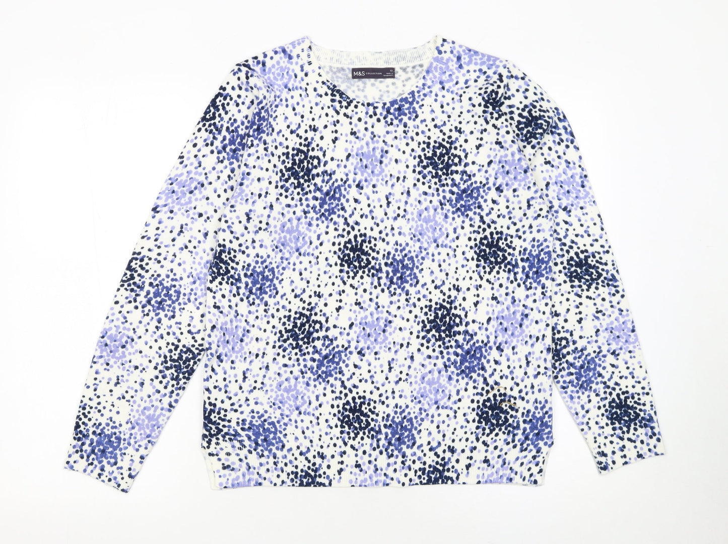 Marks and Spencer Women's Multicoloured Size 12 Pullover Jumper