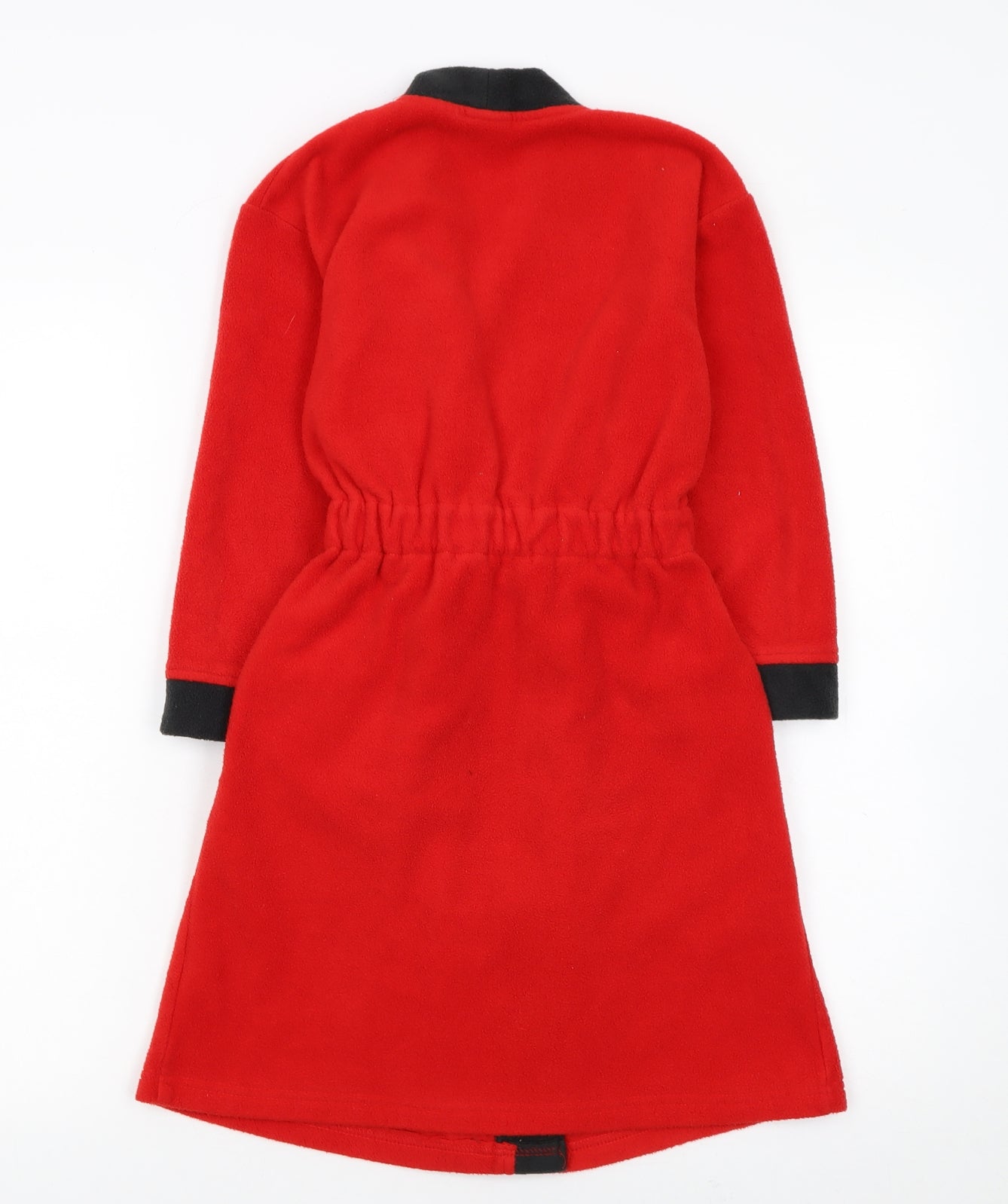 Manchester United Boys Red Fleece Robe 6-7 Years Belted Winter Nightwear