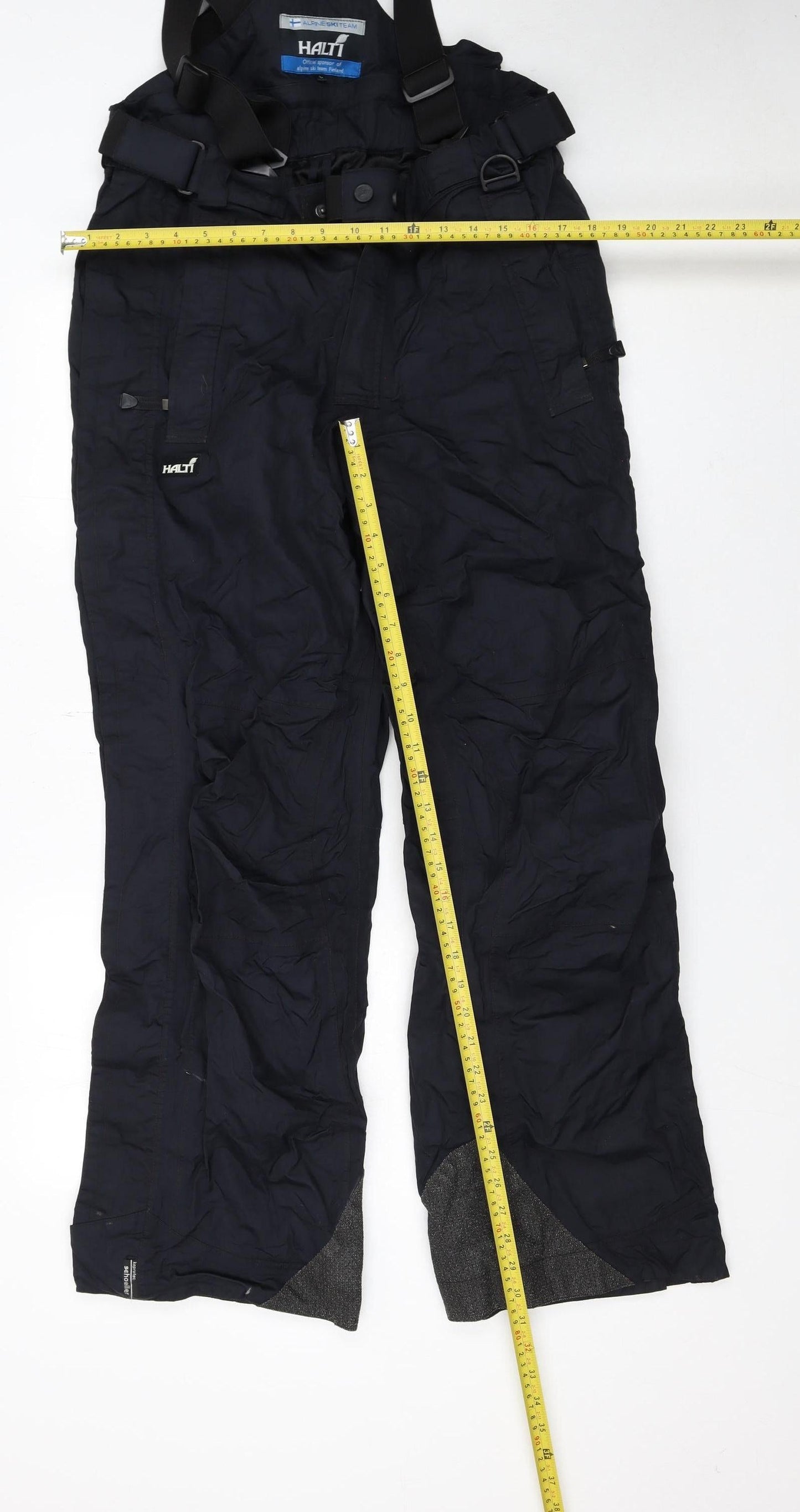 Halti Men's Black L Snow Pants Waterproof Insulated Ski Trousers