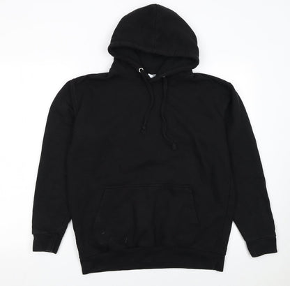 Stars & Stripes Men’s Black Pullover Fleece Hoodie Size M Regular Fit