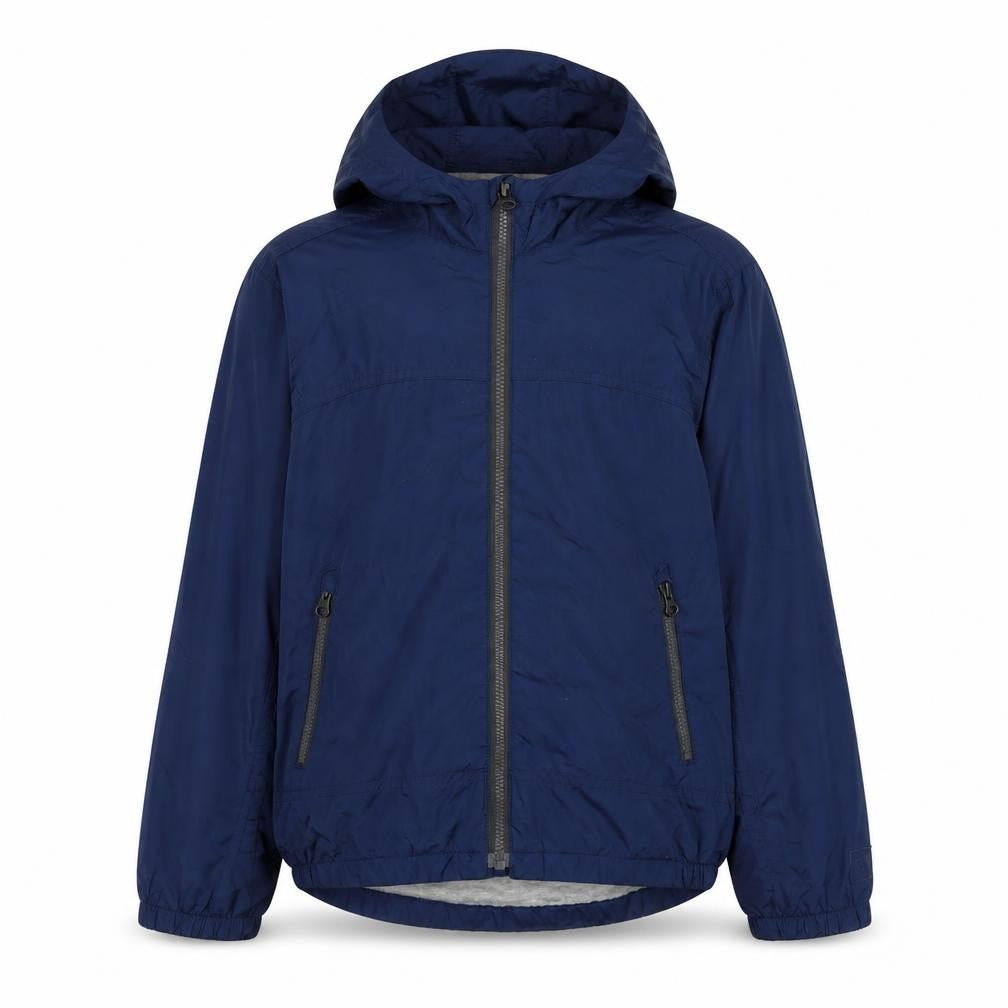 Gap Kids Boys Blue Hooded Windbreaker Jacket 8-9 Years
