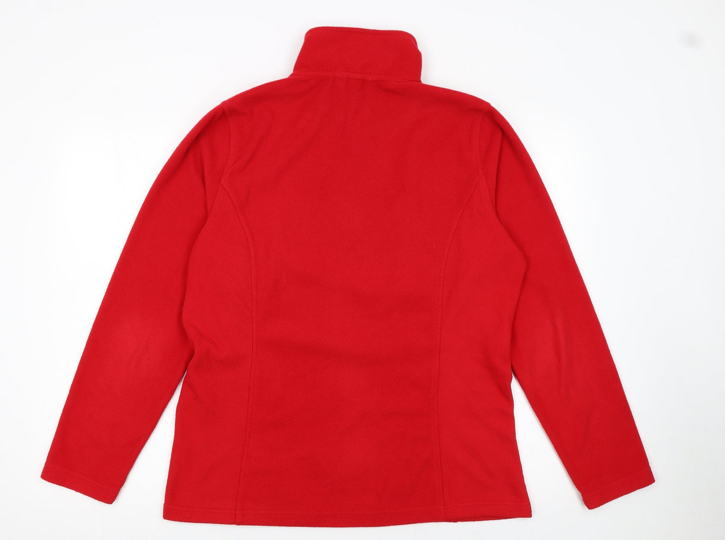 Lands' End Men's Red XL Tall Fleece 1/2 Zip Pullover Sweatshirt