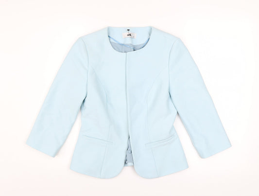 adl Women’s Blue XS Slim Fit Lined Twill Blazer Jacket