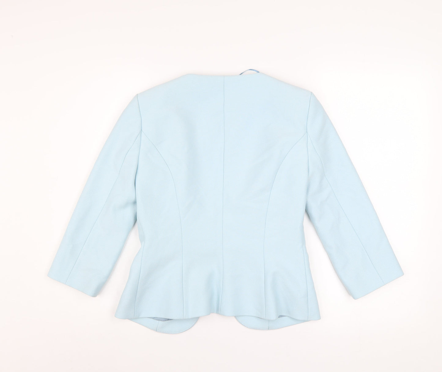 adl Women’s Blue XS Slim Fit Lined Twill Blazer Jacket