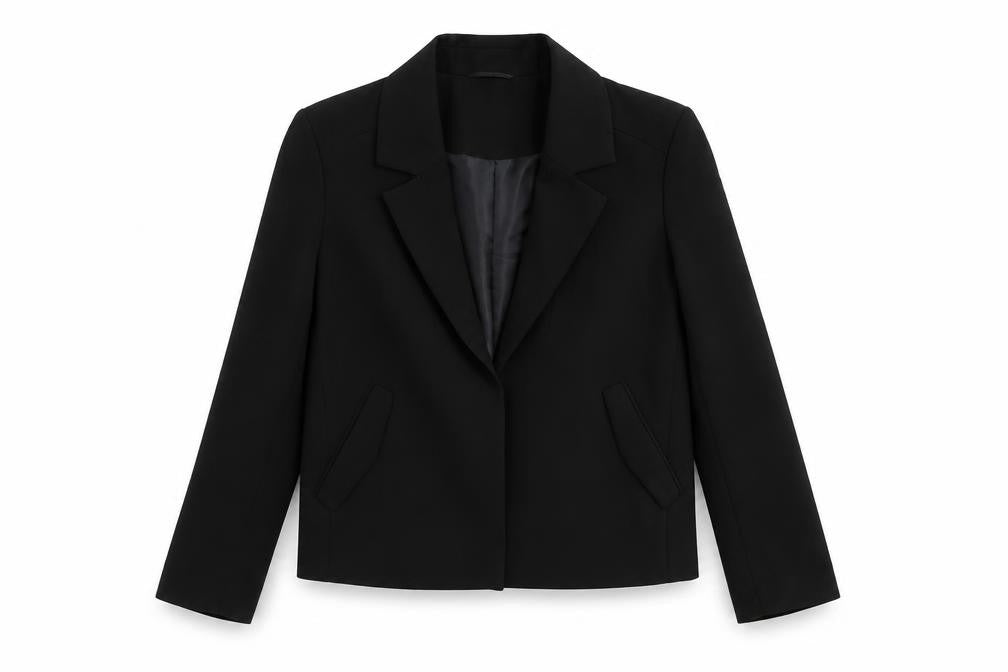 Next Womens Black Blazer Jacket Size 6 Regular Single Breasted