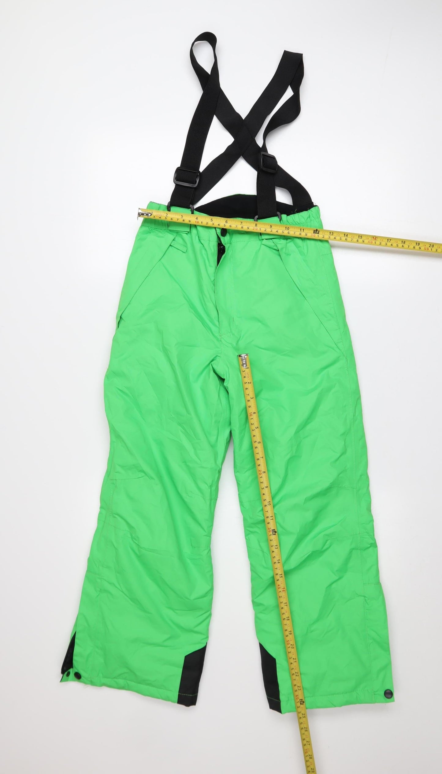 Crane Boys Green 9-10 Years Snow Pants Waterproof Ski Trousers