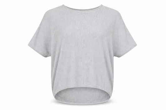 Phase Eight Women Grey Knit Relaxed Fit 3/4 Sleeve Pullover Jumper M