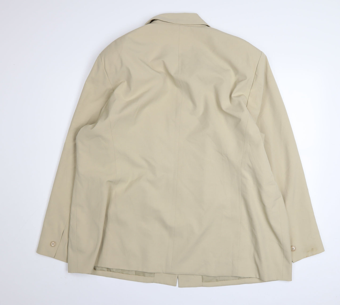 Liz Claiborne Women Beige Size 22 Classic Lined Blazer Jacket
