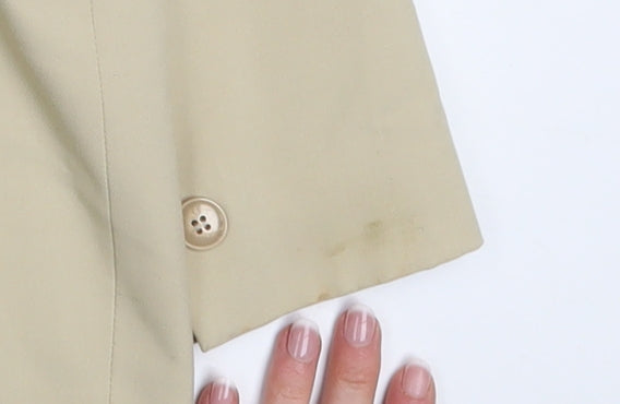 Liz Claiborne Women Beige Size 22 Classic Lined Blazer Jacket
