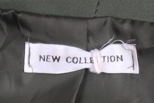 New Collection Womens Green XL Blazer Jacket – Lined Open Front