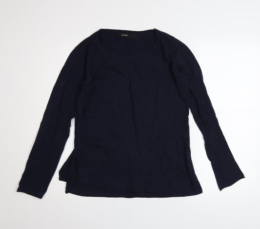 Vero Moda Women's Blue Long Sleeve Knit Pullover Jumper Size L